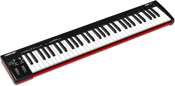 Nektar SE61 USB MIDI Controller Keyboard, New, Angled Front