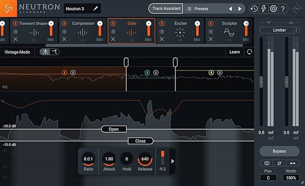 iZotope Neutron 3 Standard Mixing Plug-in Software, Boxed, Screenshot Front