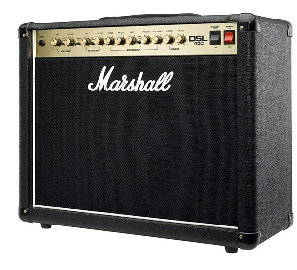 Marshall DSL40C Guitar Combo Amplifier (40 Watts, 1x12"), Left