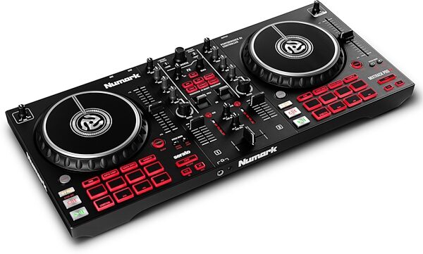 Numark Mixtrack Pro FX USB DJ Controller, New, Angled Front