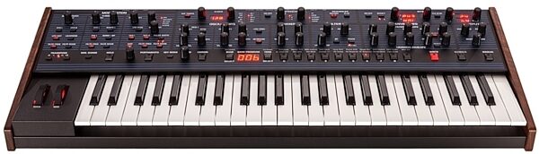 Sequential OB-6 Analog Keyboard Synthesizer, New, Front Angle