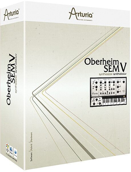 Arturia Oberheim SEM V Software Synthesizer, Package