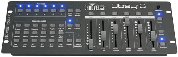 Chauvet DJ Obey 6 Lighting Controller, Warehouse Resealed, Main