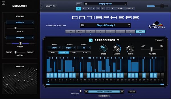 Spectrasonics Omnisphere 2.8 Software Synthesizer, Boxed, View