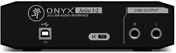 Mackie Onyx Artist 1-2 2x2 USB Audio Interface, New, Side3