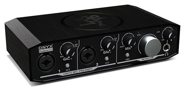 Mackie Onyx Producer 2-2 USB Audio Interface, Warehouse Resealed, Side1