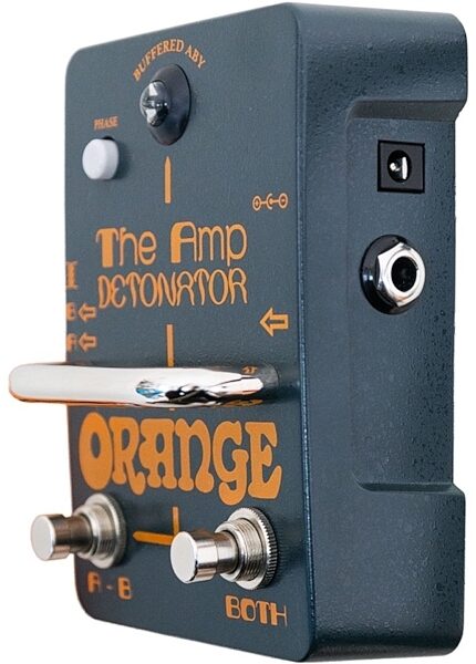 Orange Amp Detonator ABY Amp Switcher Pedal, New, Angle