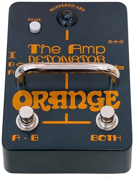 Orange Amp Detonator ABY Amp Switcher Pedal, New, Front