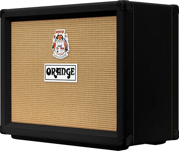 Orange TremLord 30 Guitar Combo Amplifier (30 Watts, 1x12"), Black, Angled Front