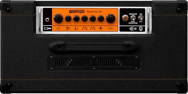 Orange TremLord 30 Guitar Combo Amplifier (30 Watts, 1x12"), Black, Main Control Panel