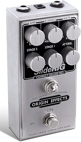 Origin Effects SlideRIG Compact Deluxe Mk2 Compressor Pedal, New, Side2