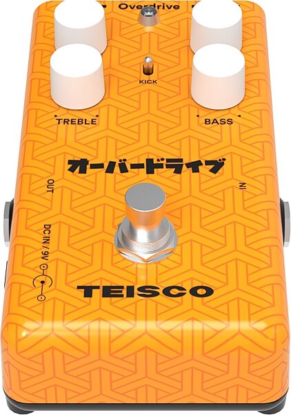 Teisco Overdrive Pedal, New, Action Position Back