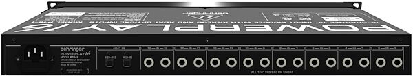 Behringer Powerplay P16-I 16-Channel Input Module for P16-M Personal Mixers, Top Rear