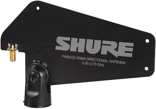 Shure PA805Z2-RSMA Passive Directional Antenna for GLX-D Wireless Systems, New, Main