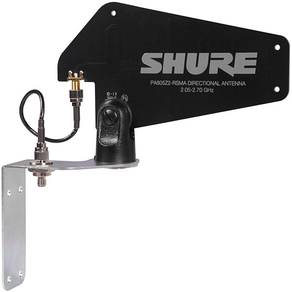Shure PA805Z2-RSMA Passive Directional Antenna for GLX-D Wireless Systems, New, Alt