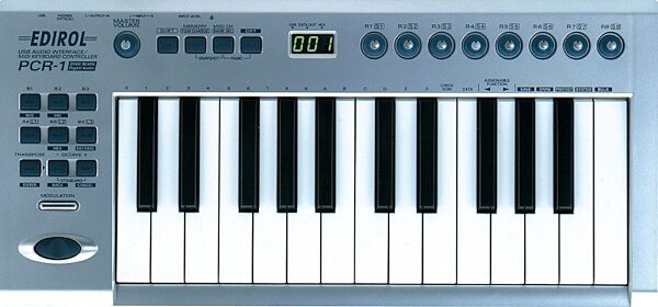 Edirol PCR1 25-Key Keyboard Controller and Audio Interface, Main