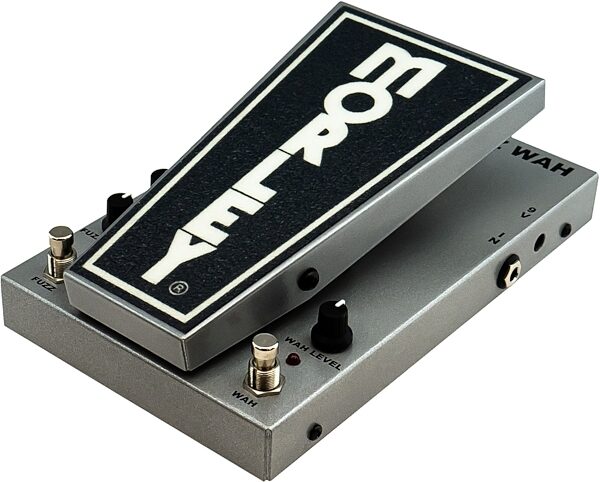Morley Classic Power Fuzz Wah Pedal, New, Angled Side