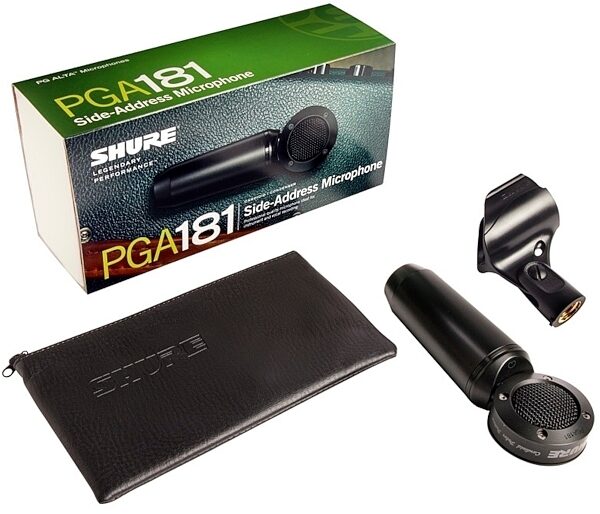 Shure PGA181 Side Address Condenser Microphone ZZounds