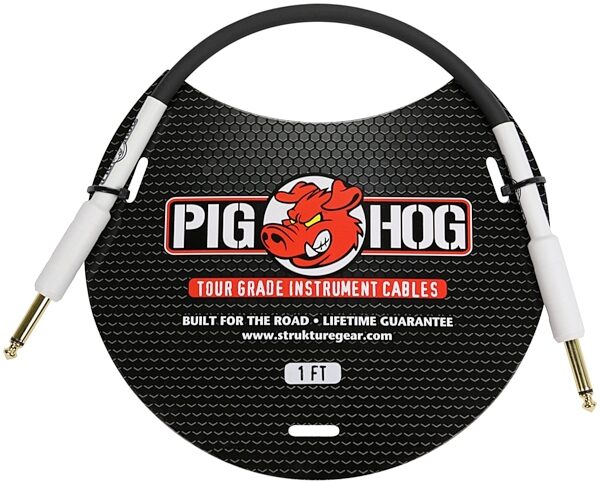 Pig Hog Instrument Cable, 1', ve