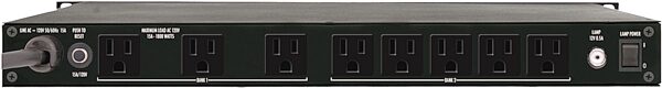 Furman PL-PLUS C Classic Power Conditioner with Lights and LED Readout, New, Rear