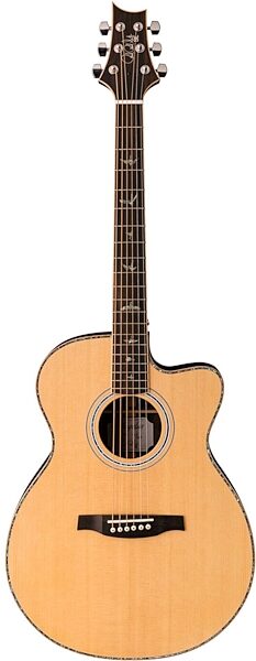 PRS Paul Reed Smith 2019 SE Angelus A60E Acoustic-Electric Guitar (with Case), Natural, Blemished, Action Position Back