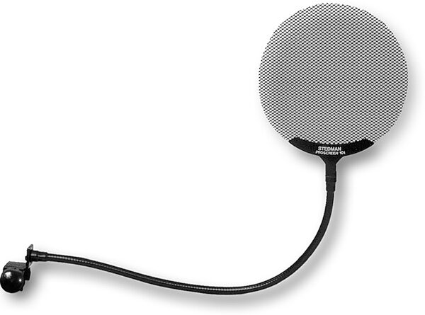 Stedman Proscreen PS101 Metal Microphone Pop Filter with Gooseneck, New, Action Position Front