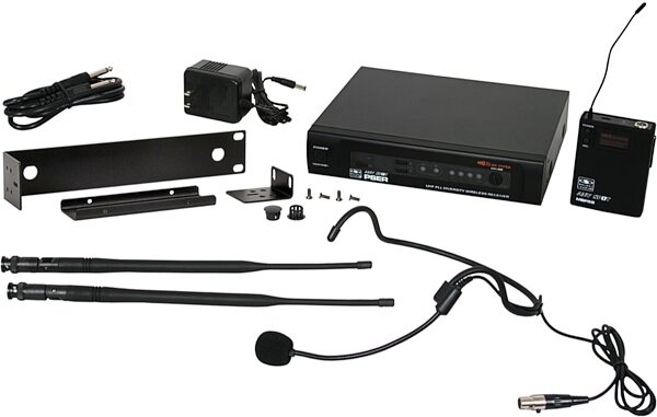 Galaxy Audio PSER/52HS Headset Microphone Wireless System, Band D 584-607 MHz, Main