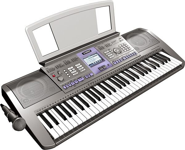 Yamaha PSRK1 61-Key Portable Keyboard, Angle View