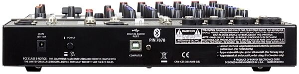 Peavey PV10-AT Auto-Tune Mixer, 10-Channel, New, Back