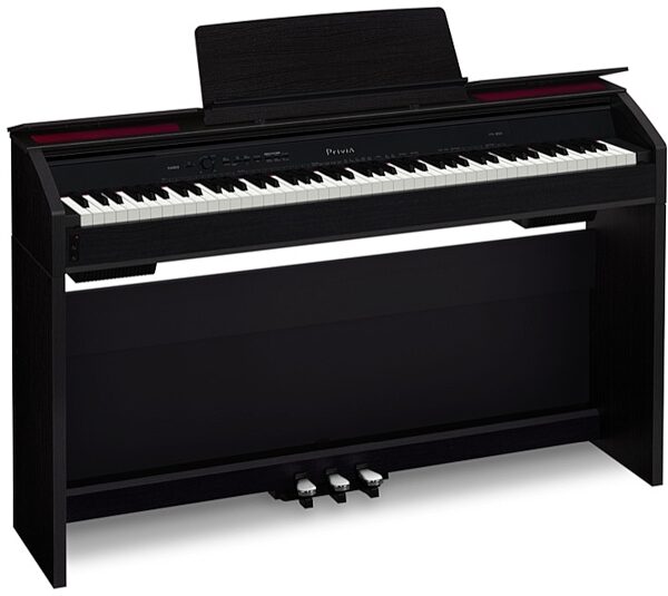 Casio PX-850 Privia Digital Piano, Right Open