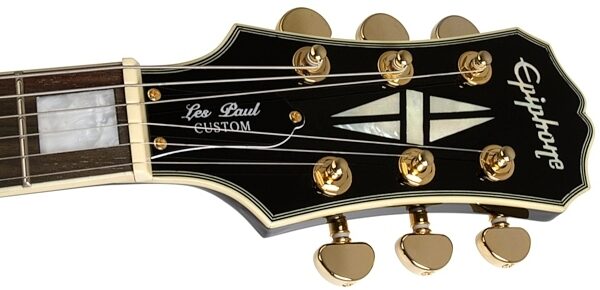 Epiphone Les Paul Custom PRO Electric Guitar, Ebony Headstock