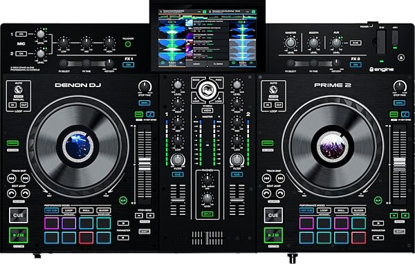 Denon DJ Prime 2 Standalone DJ System, Main Control Panel