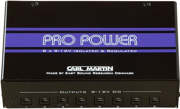 Carl Martin Pro Power Supply, Main