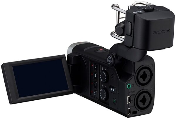 Zoom Q8 Handy Video Recorder, New, Back Angle