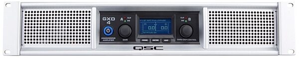 QSC GXD 4 Class D Power Amplifier with DSP (400 Watts), New, Main