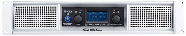 QSC GXD 8 Class D Power Amplifier with DSP, New, Main