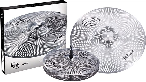 Sabian Quiet Tone QTPC501 Practice Cymbal Set, New, Main