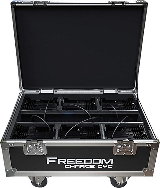 Chauvet DJ Freedom Charge Cycle Road Case and Charge, New, Action Position Back