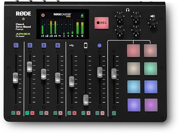 Rode RODECaster Pro Podcast Production Console, Warehouse Resealed, Action Position Back