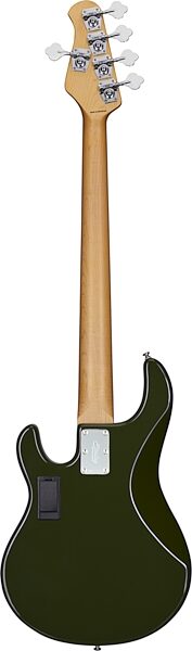 Sterling by Music Man Ray5HH Electric Bass, 5-String, Olive, Action Position Back