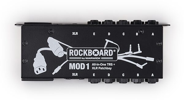 RockBoard MOD 1 V2 Pedalboard Patchbay, New, Action Position Front