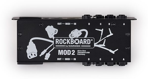 RockBoard MOD 2 V2 Pedalboard Patchbay, New, Action Position Front