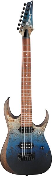 Ibanez RGD7521PB Electric Guitar, Deep Seafloor Fade Flat, Action Position Back