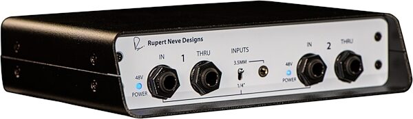 Rupert Neve Designs RNDI-S Stereo Active Transformer DI Box, New, Angled Front