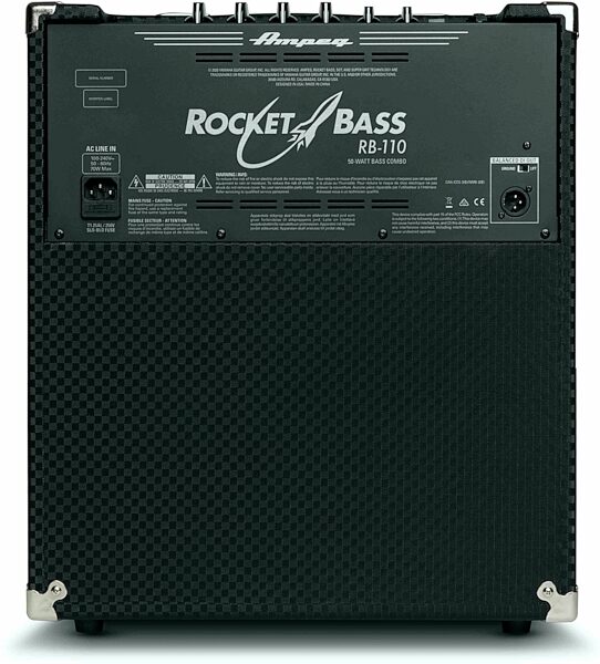 Ampeg RB-110 Rocket Bass Combo Amplifier (50 Watts, 1x10"), New, View