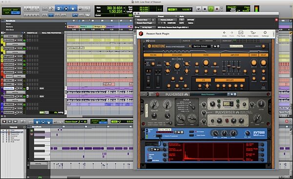 Reason 11 Standard - Upgrade from Reason Intro/Lite/Essentials, Boxed, Card with Download Code, Reason 11 as a Pro Tools Plug-in