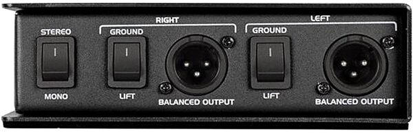 Samson MD2 Pro Stereo Passive Direct Box, New, Output