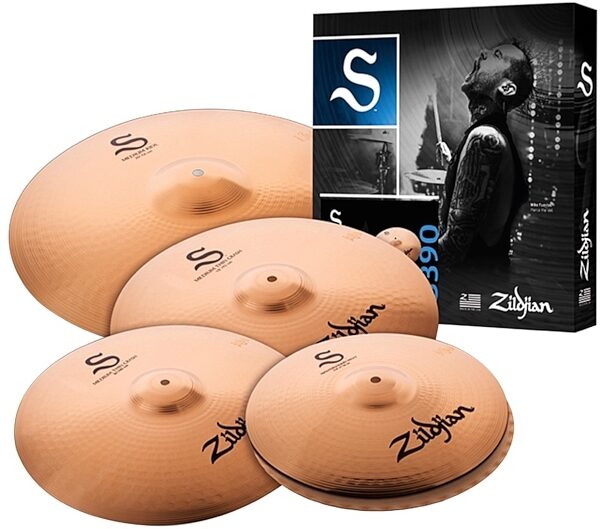 Zildjian S390 S-Series Performer Cymbal Pack, New, Main