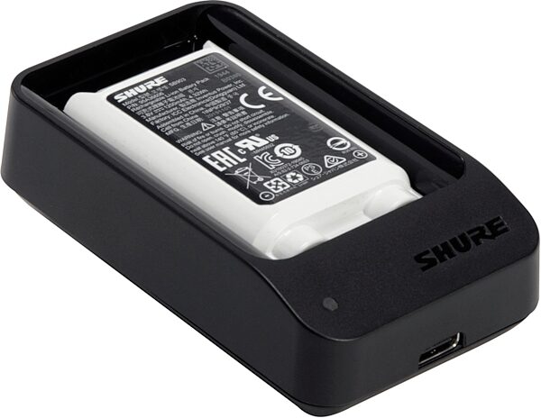 Shure SBC10-903 Single Battery Charger for SB903/SLX-D Wireless Systems, New, Detail Side