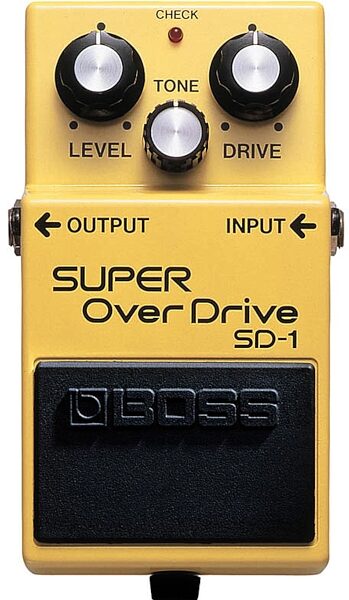 Boss SD-1 Super Overdrive Pedal, New, Main